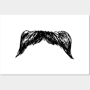 Moustache Posters and Art